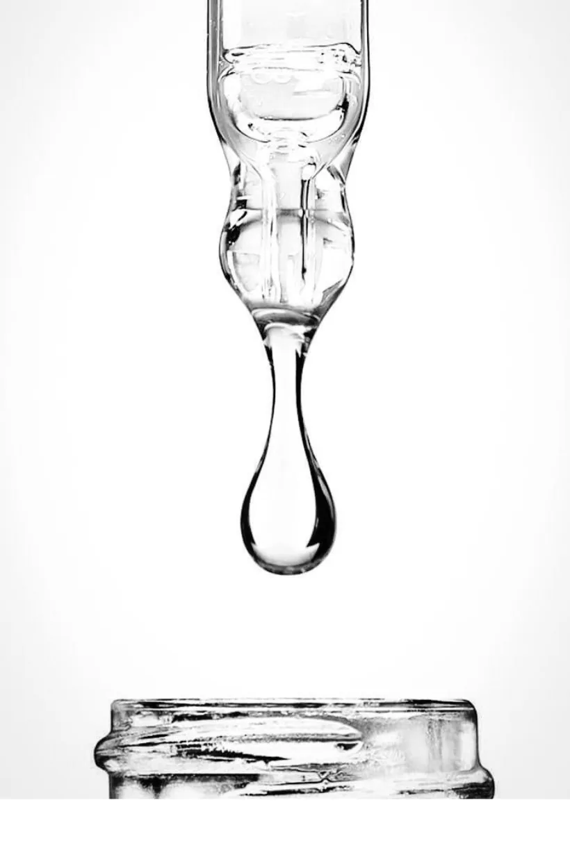 Water and glass
