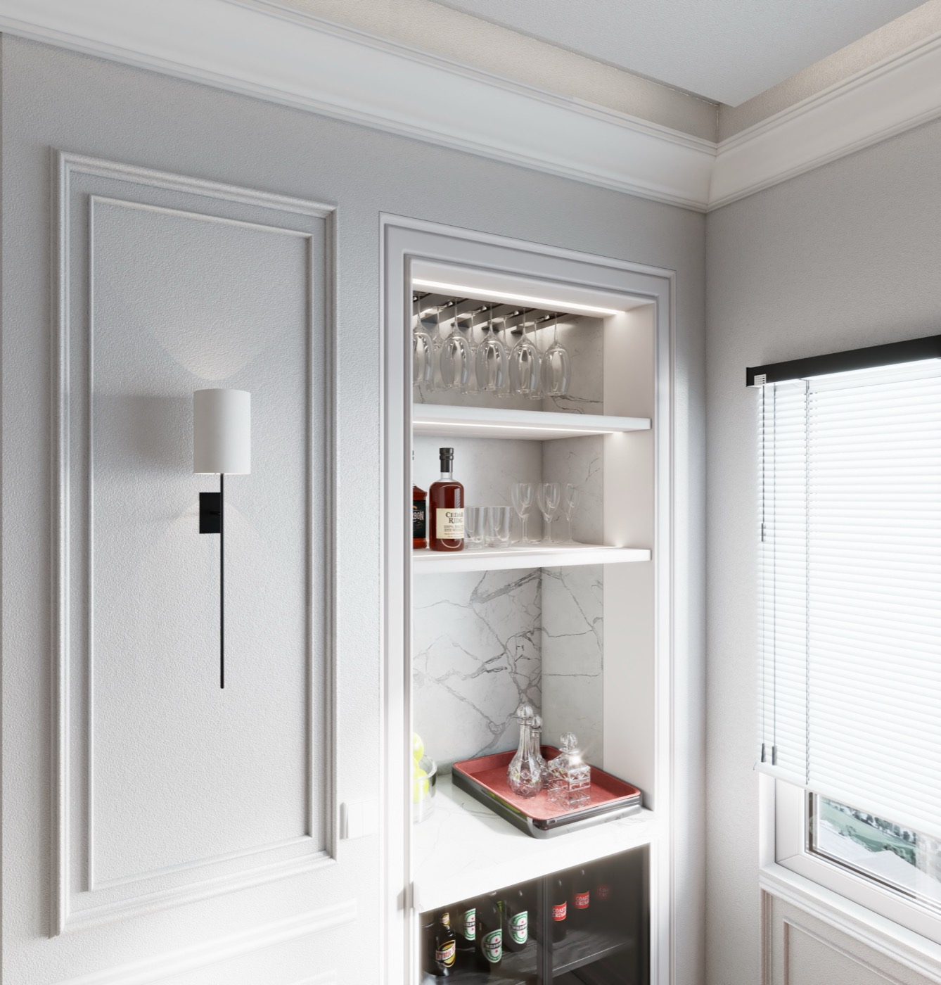 Detail of the project Billiard room