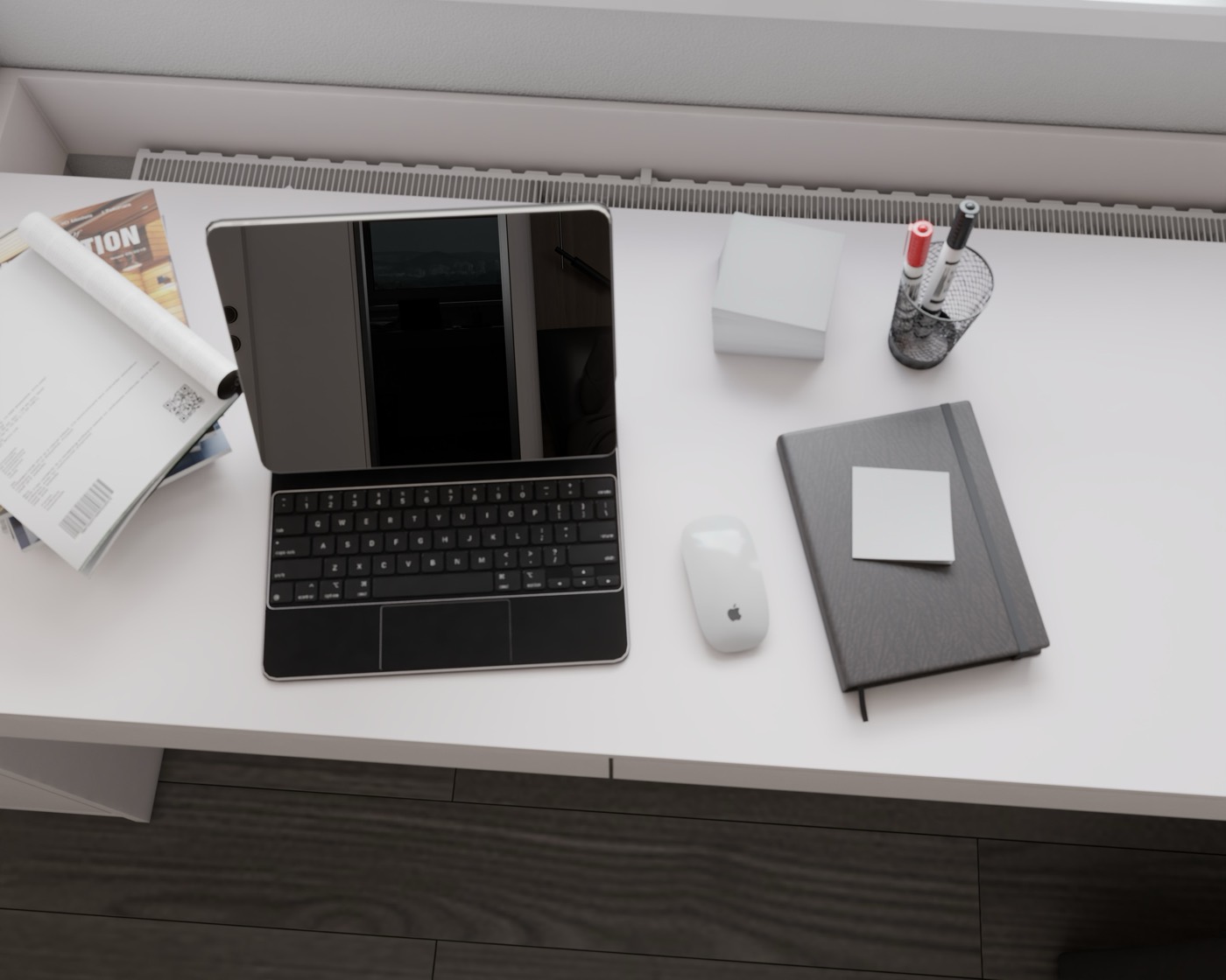 …finish some work